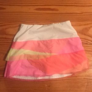 Girls lucky in love tennis skirt